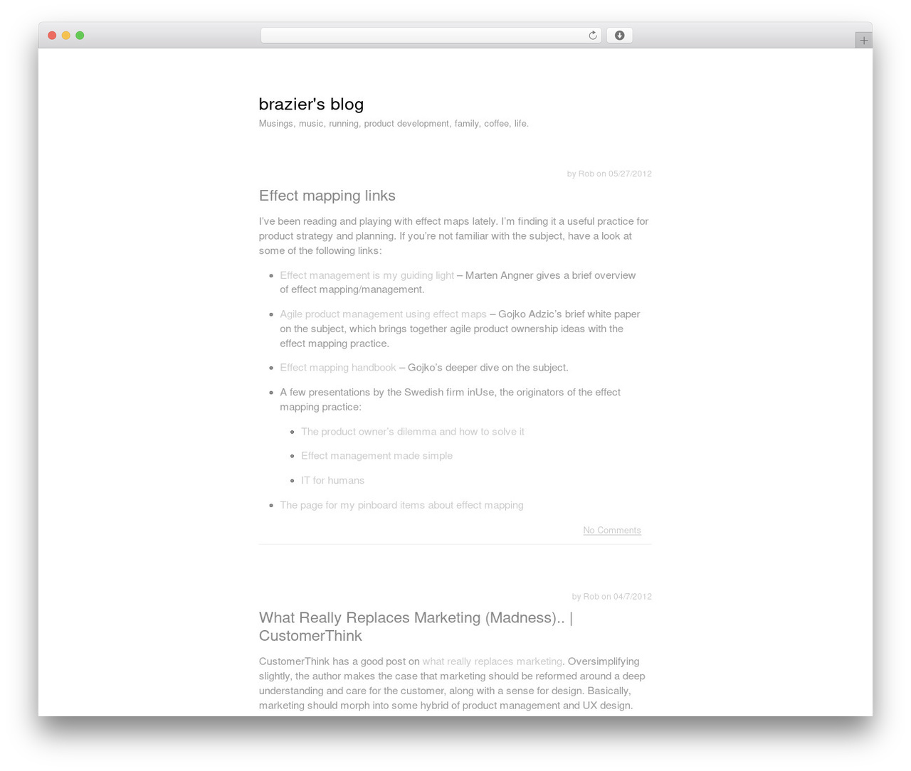 min theme WordPress theme - rfbrazier.com min theme WordPress theme - rfbrazier.com