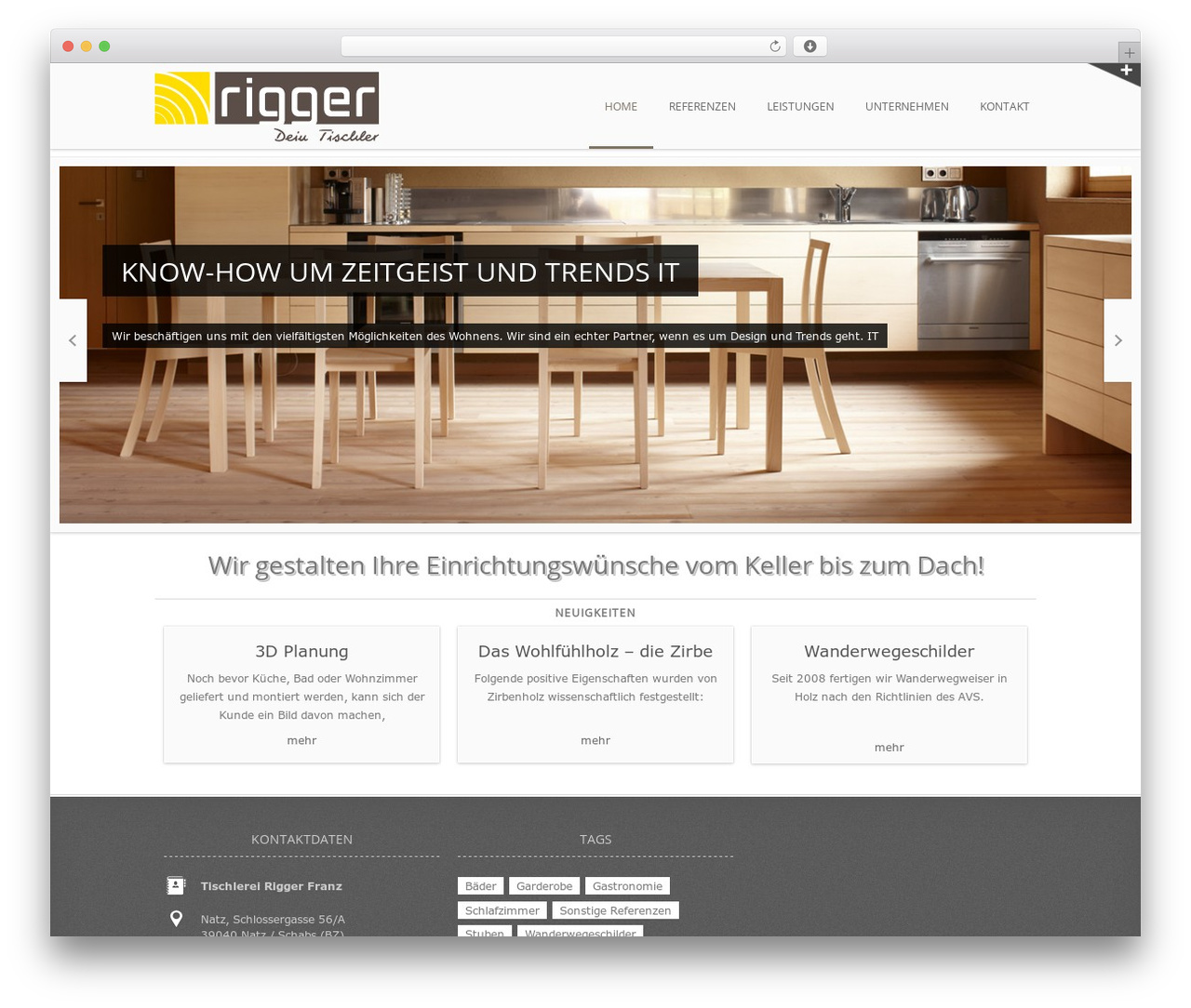 Mountain WordPress theme - rigger.it Mountain WordPress theme - rigger.it