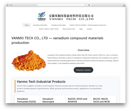 Noto Simple free website theme - vanmotech.com