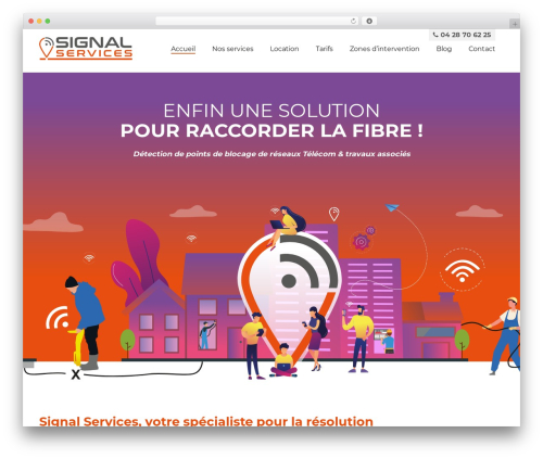 Theme WordPress BB Theme - signal-services.com