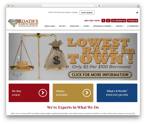 Theme WordPress Chimera Framework - roaths.com