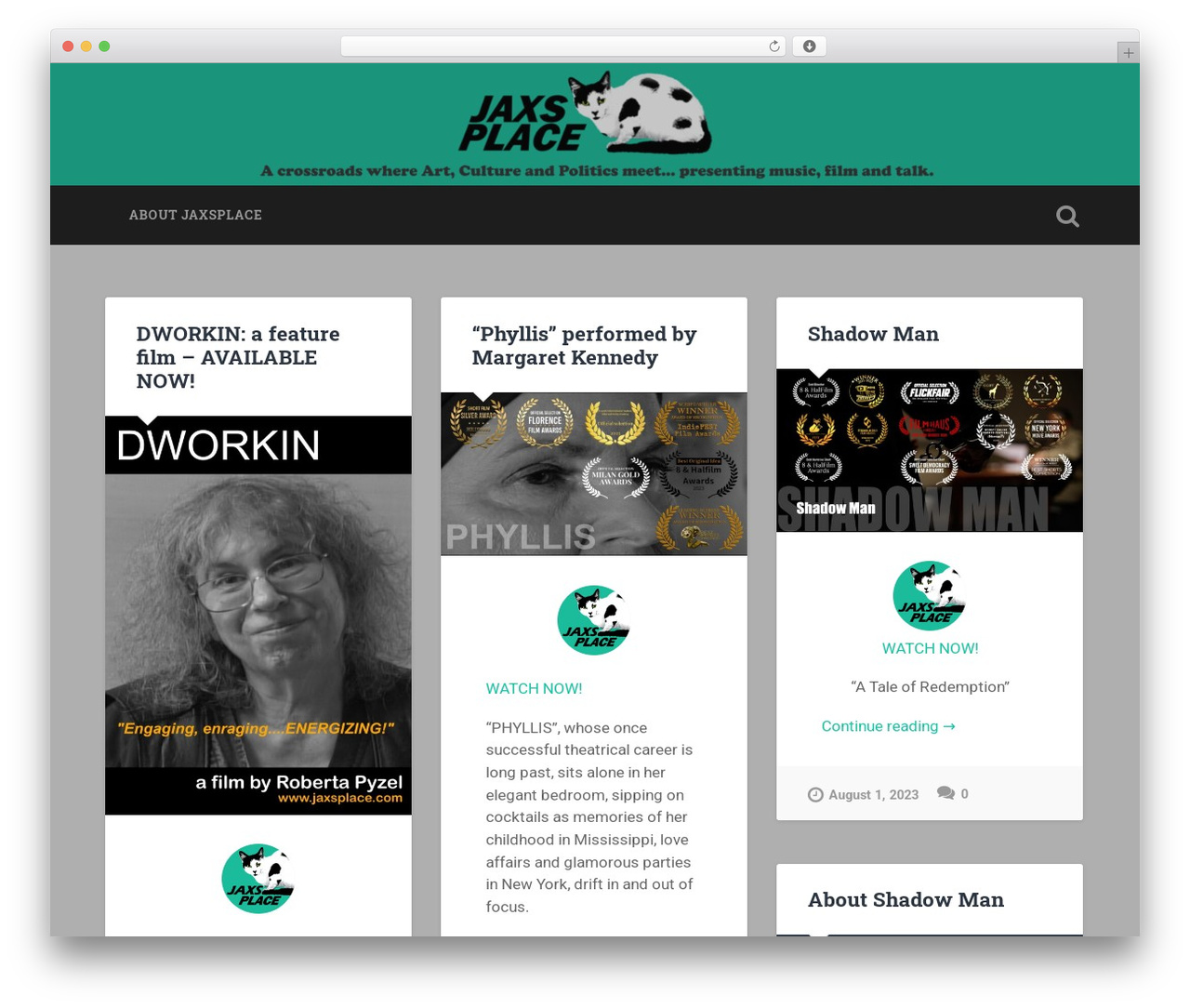 WordPress theme Baskerville 2 - WordPress.com - jaxsplace.com
