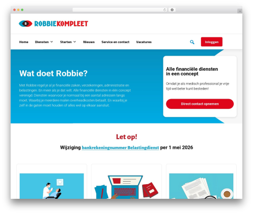 Best WordPress theme Het Online Recept - robbiekompleet.nl