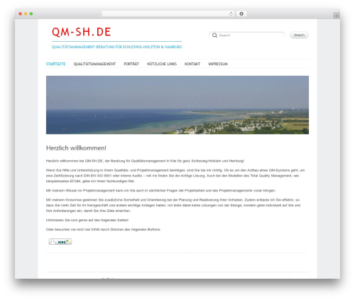 Delicate WordPress theme - qm-sh.de Delicate WordPress theme - qm-sh.de