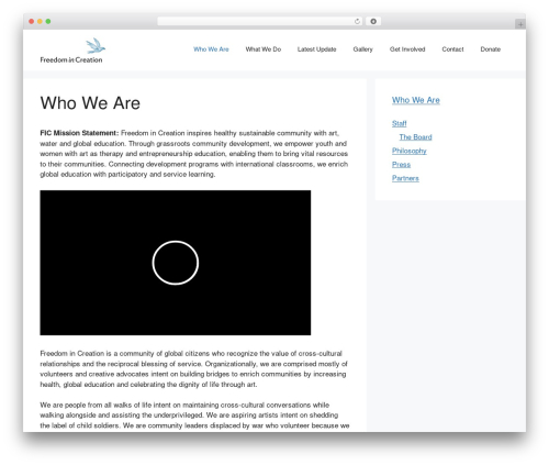 GeneratePress WordPress theme - freedomincreation.org
