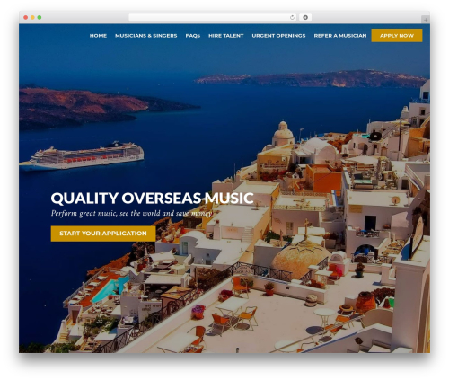 Layers music player WordPress plugin - qualityoverseasmusic.com