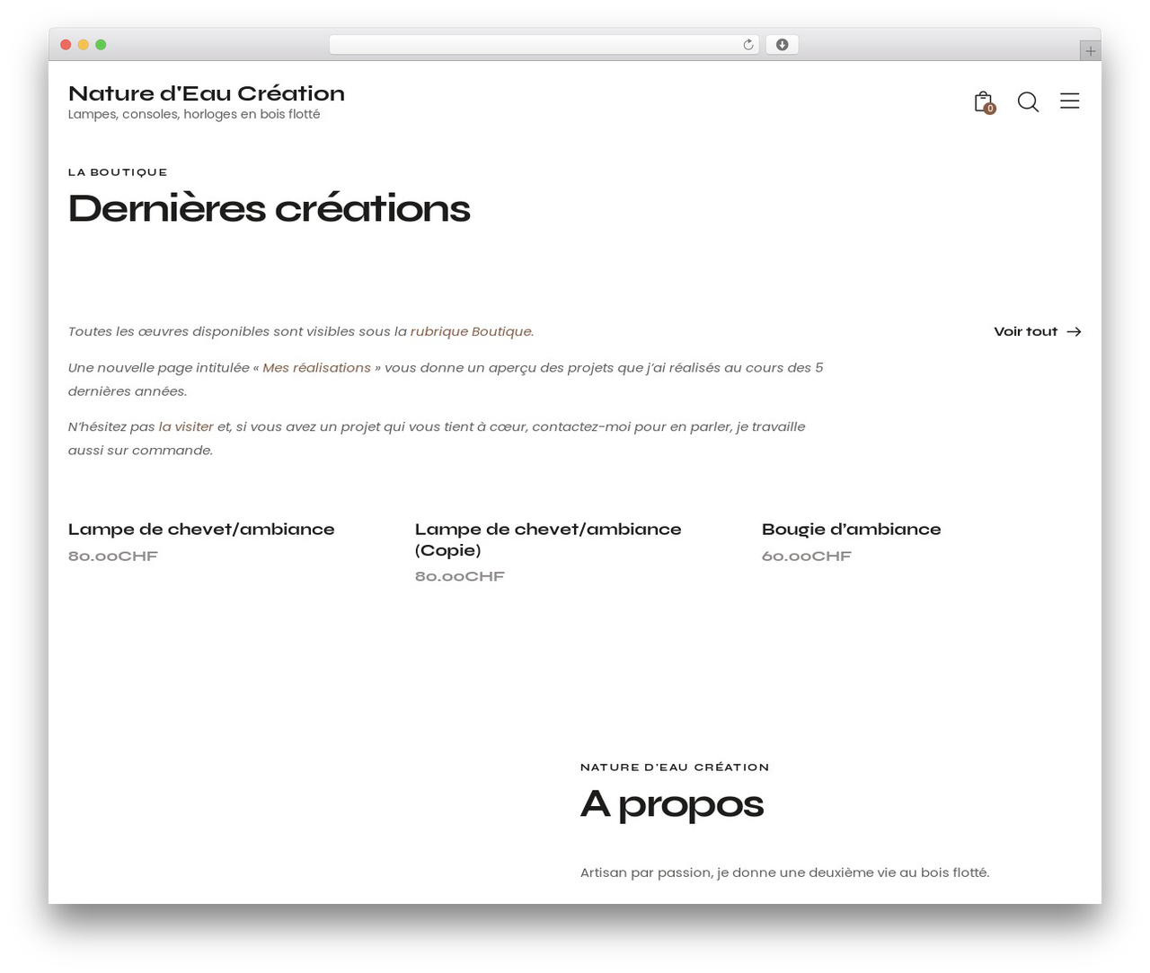 Pantry WordPress theme - naturedeaucreation.ch Pantry WordPress theme - naturedeaucreation.ch