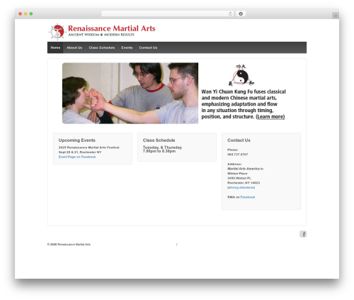 Nivo slider for wordpress WordPress plugin - renmartialarts.com