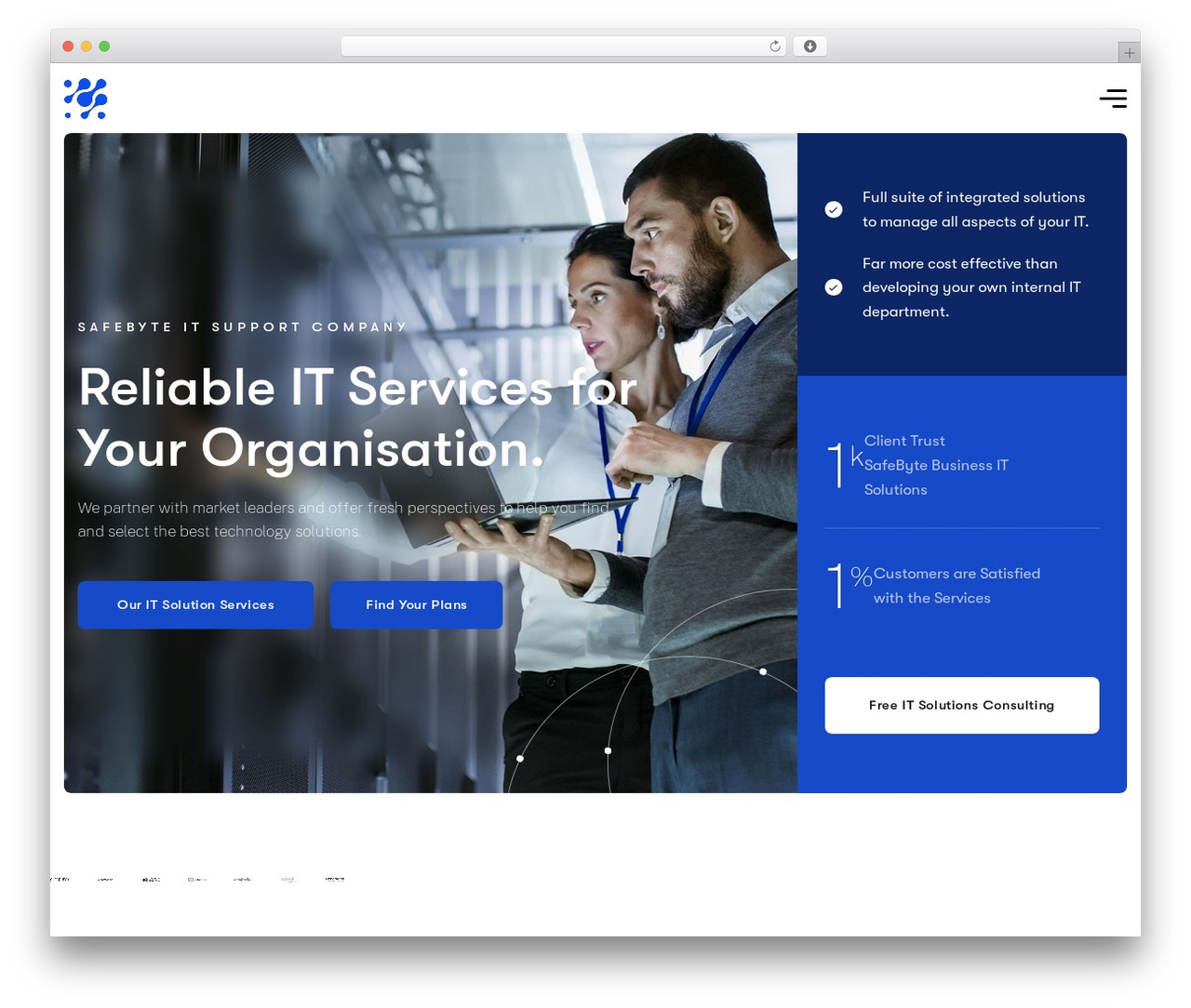 Safebyte theme WordPress - hitashconsults.com