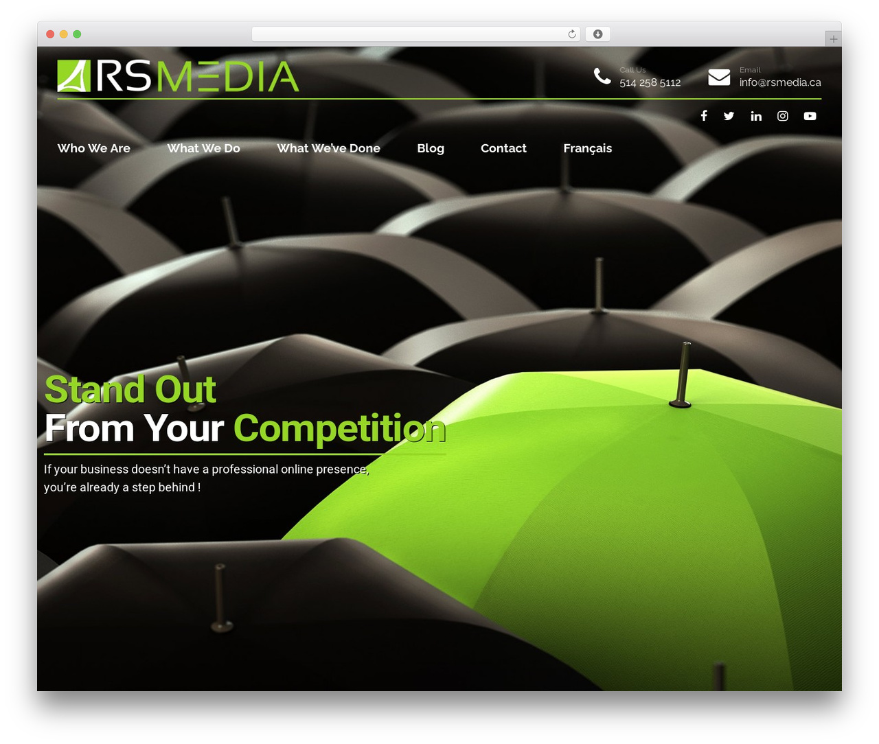 Showcase theme WordPress - rsmedia.ca Showcase theme WordPress - rsmedia.ca