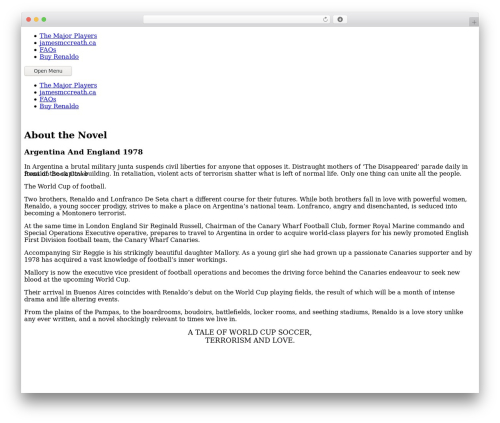 Theme Name theme WordPress - renaldo.com