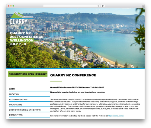 Theme WordPress Responsive Child Theme - quarrynz.com