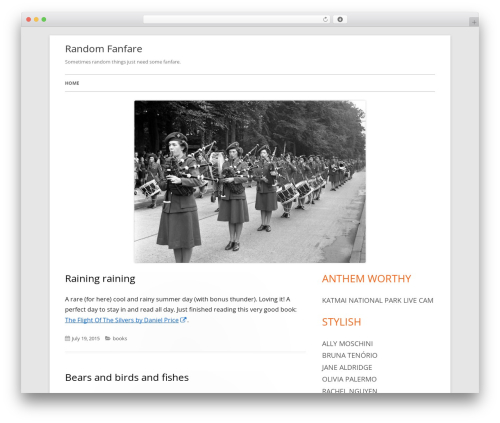 Tiny Framework WordPress theme free download - randomfanfare.com Tiny Framework WordPress theme free download - randomfanfare.com