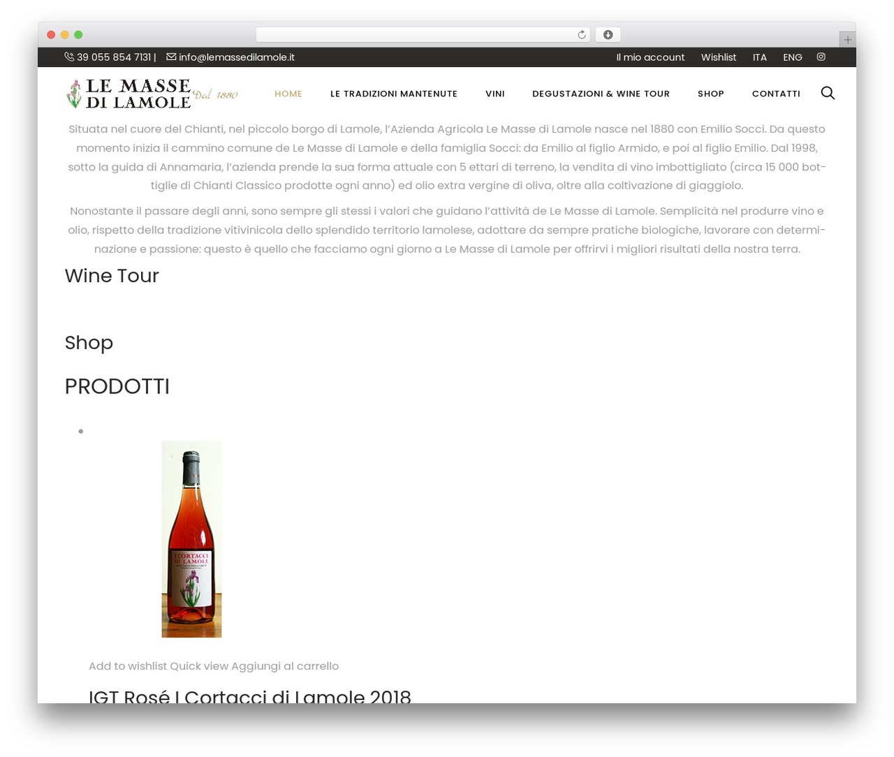 Winnes Child theme WordPress - lemassedilamole.it