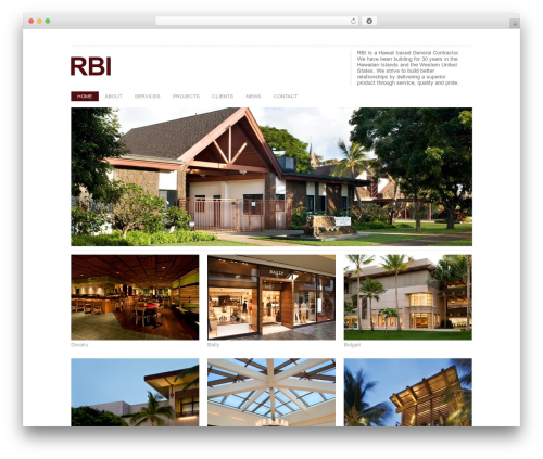 WordPress theme Architekt Theme Responsive Premium - reedesignbuilders.com