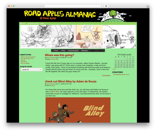 Comic Easel (comic-easel) free WordPress plugin - roadapplesalmanac.com Comic Easel (comic-easel) free WordPress plugin - roadapplesalmanac.com