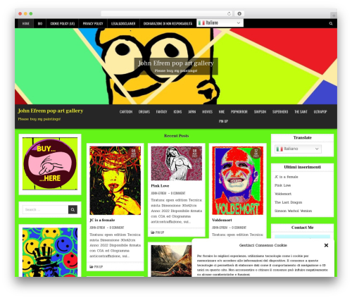 WordPress theme GridPal - johnefrem.com