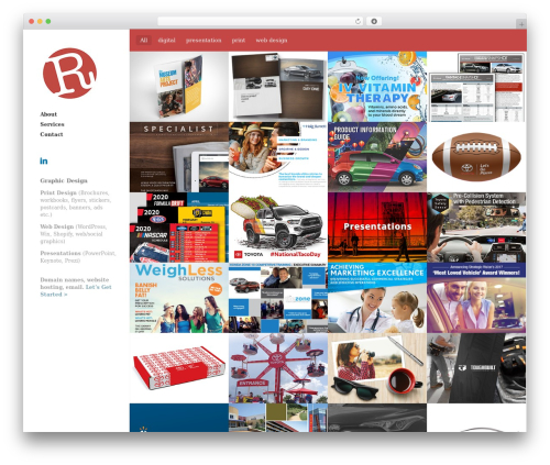 WordPress theme Ink - roccreative.net