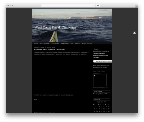 Atmosphere 2010 WordPress theme - westcoastkayakchallenge.co.uk