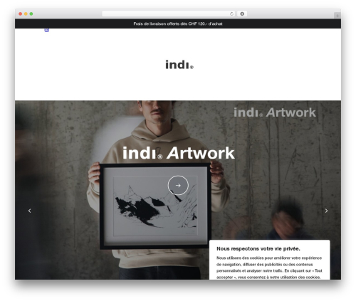 Swisspost WordPress plugin - indi-clothing.ch