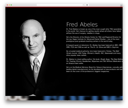 Best WordPress theme WorkSpace for WordPress - fredabeles.com
