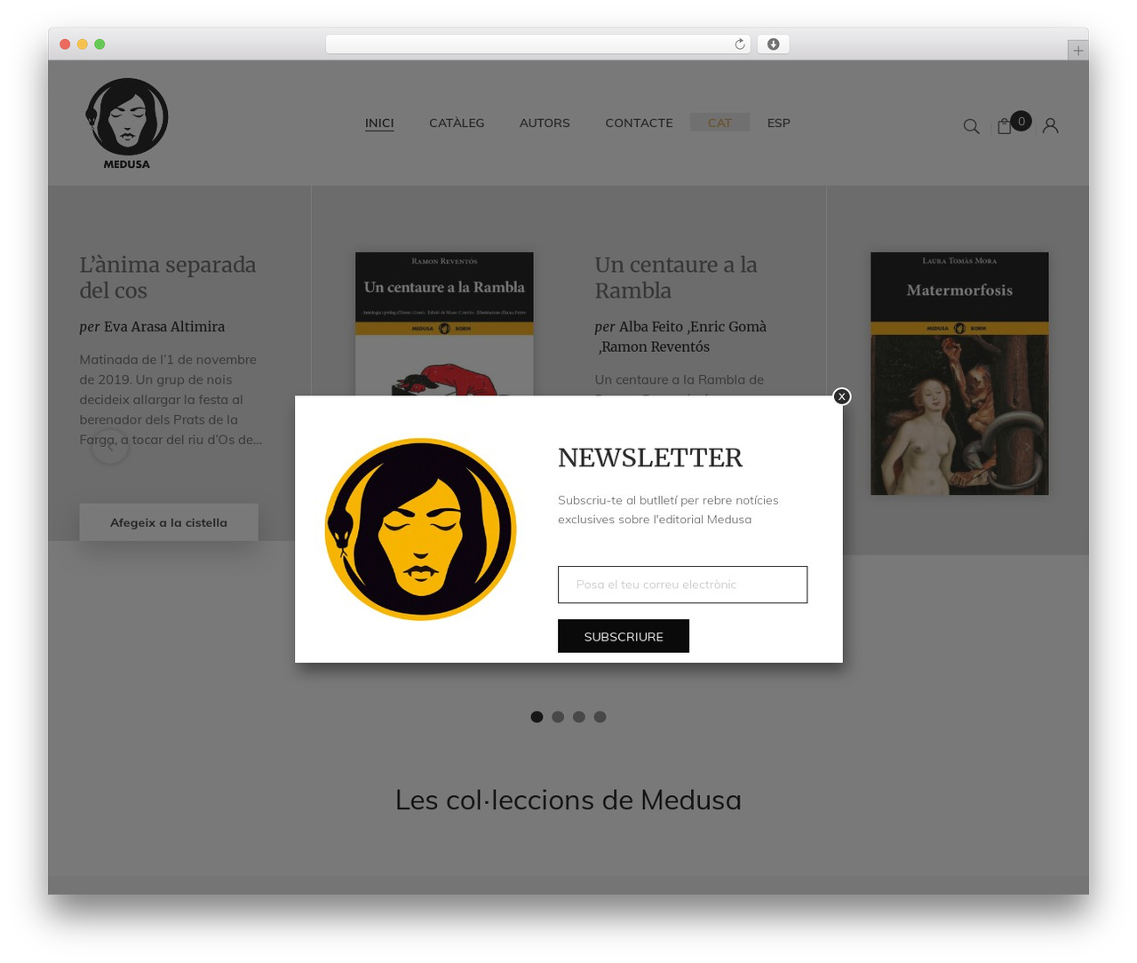 Bootin Child WordPress theme - editorialmedusa.com