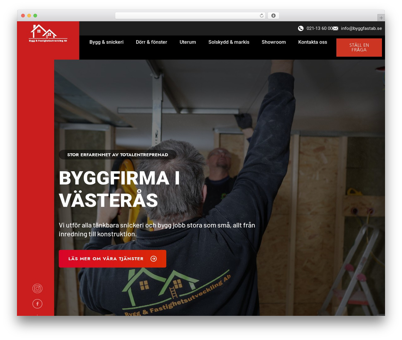Craftmax WordPress theme - byggfastab.se