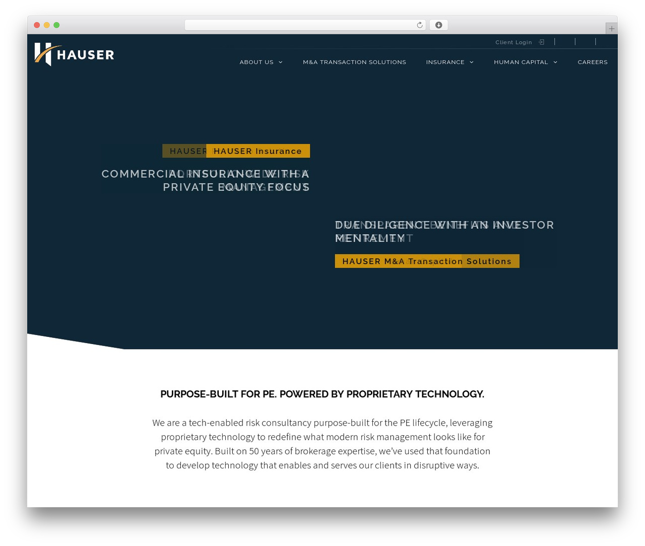 CSL Components Theme WordPress theme - thehausergroup.com