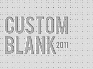 CustomBlank 2011 WordPress theme by Michael Berndt
