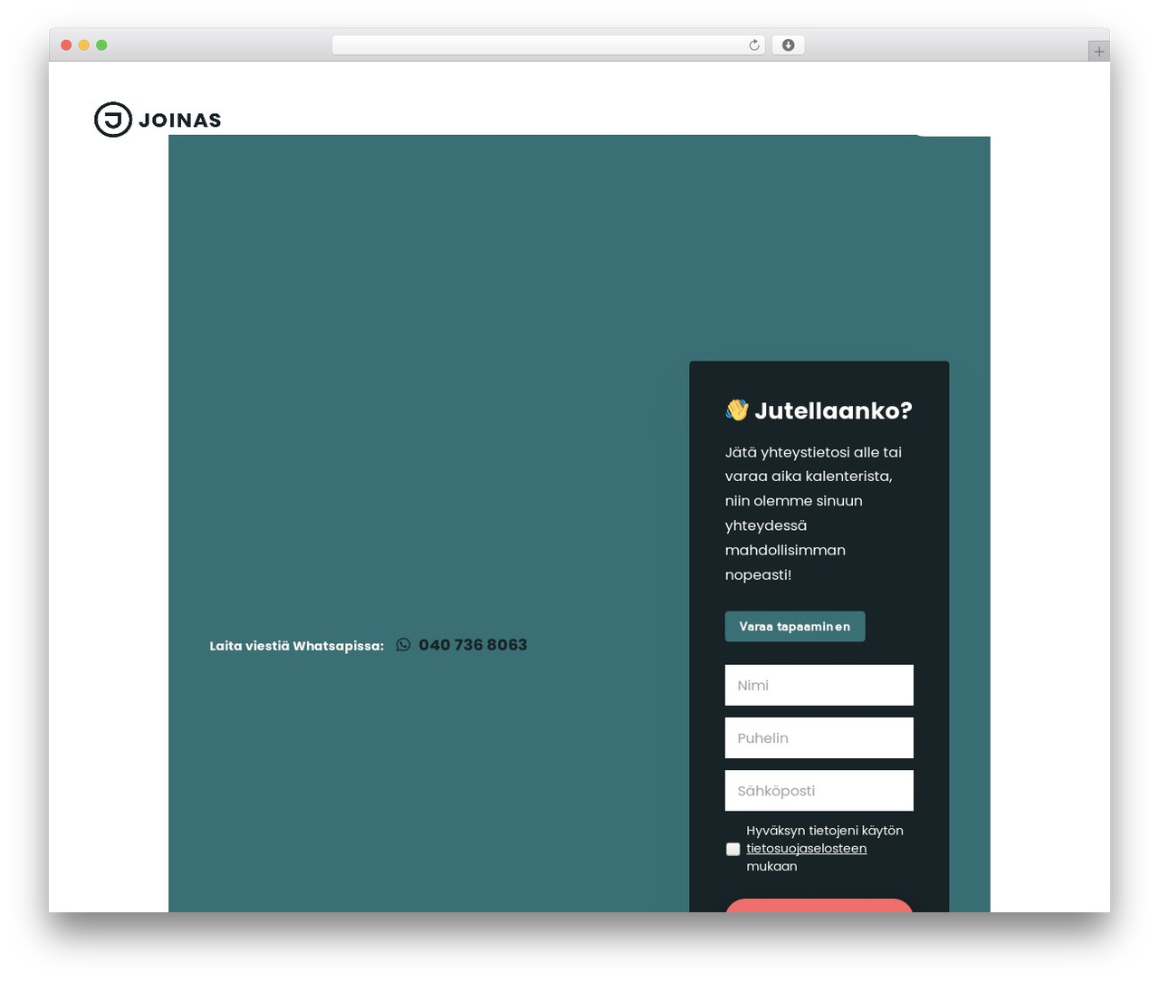 Divi WordPress theme - joinas.fi Divi WordPress theme - joinas.fi
