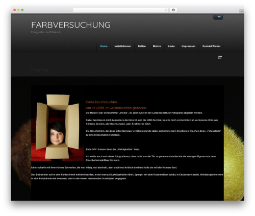 DynamiX WordPress theme - farbversuchung.de