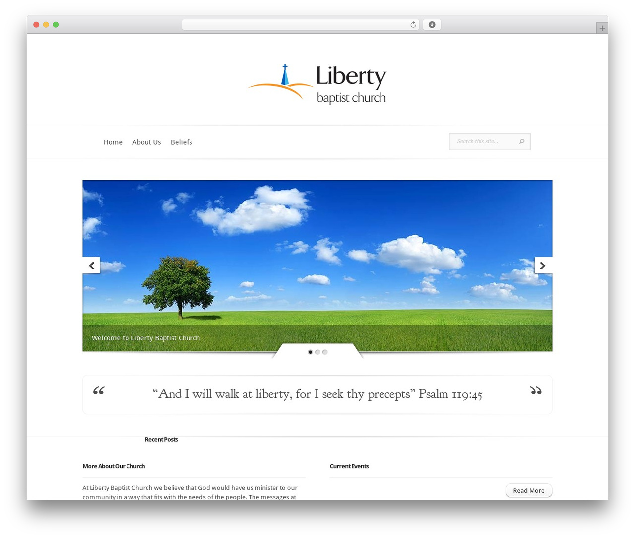 Evolution WordPress blog theme - walkatliberty.com Evolution WordPress blog theme - walkatliberty.com