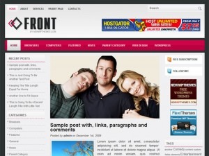 Front WP theme