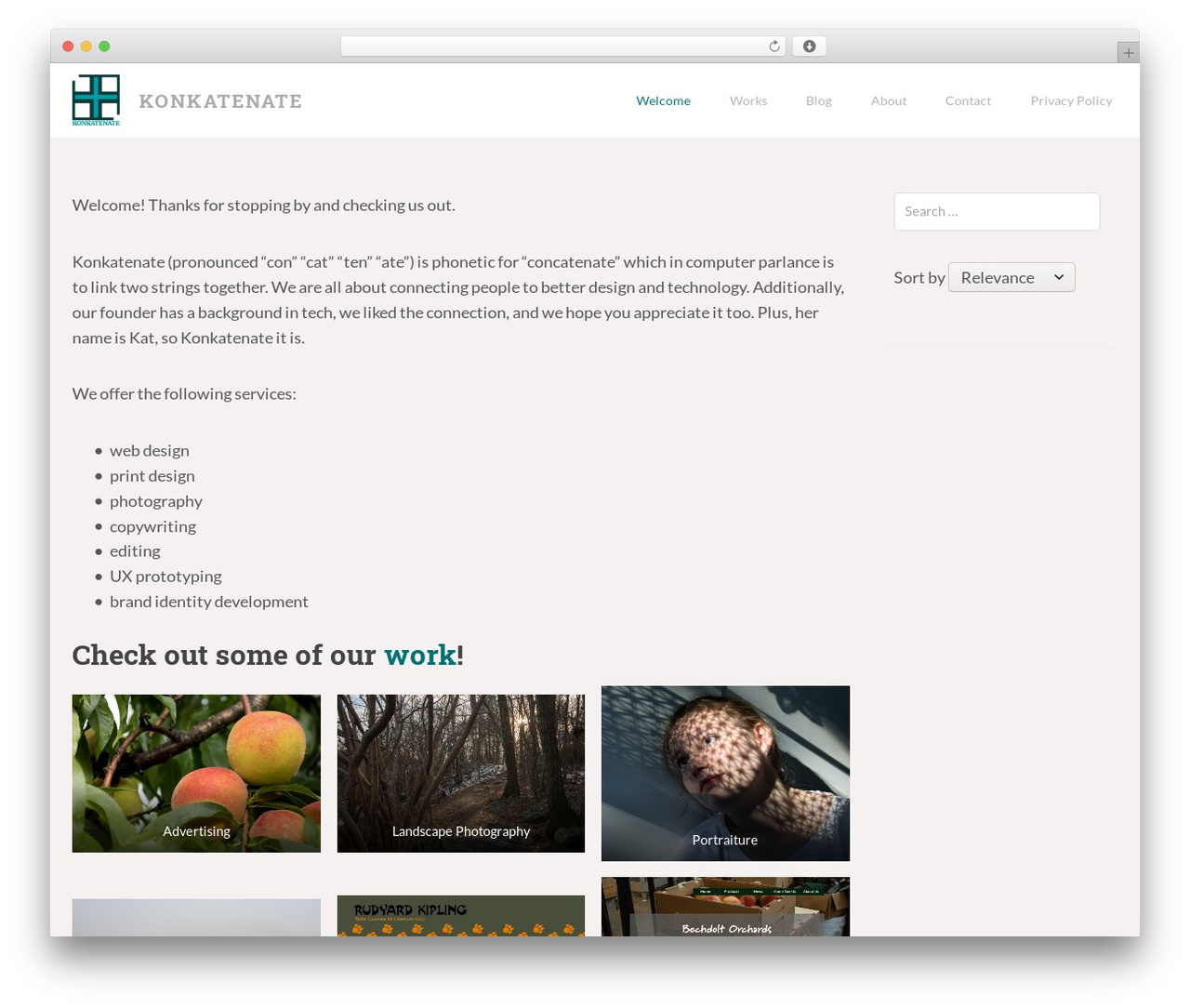 Theme WordPress Creative - konkatenate.com Theme WordPress Creative - konkatenate.com