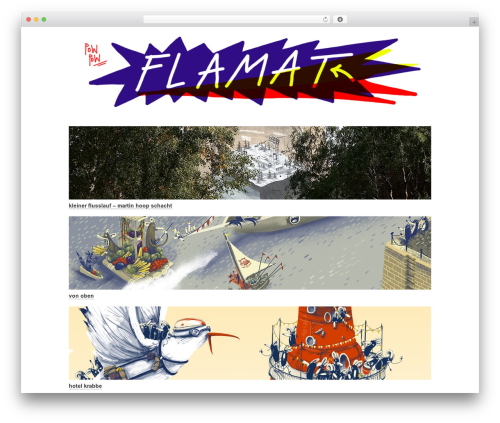 Theme WordPress Basis xHTML5 - flamat.de
