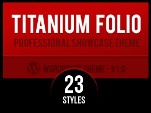 Titanium Folio WordPress theme