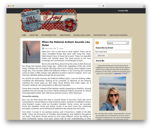 Feedburner Email Subscription (feedburner-email-subscription) free WordPress plugin - fullmeasureofjoy.com Feedburner Email Subscription (feedburner-email-subscription) free WordPress plugin - fullmeasureofjoy.com