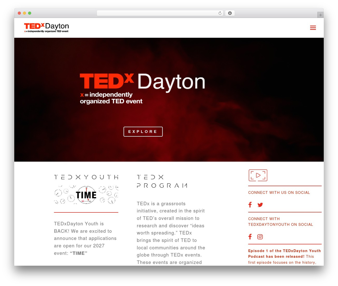 WordPress theme Total - tedxdayton.com WordPress theme Total - tedxdayton.com