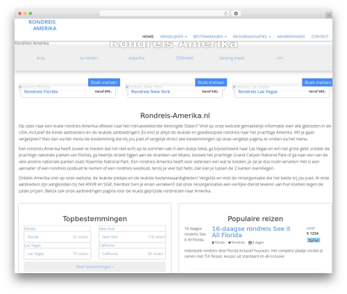Base Theme WordPress theme - rondreis-amerika.nl