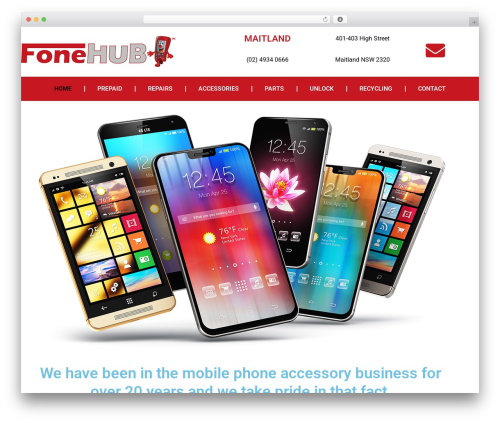 Hello Elementor free WP theme - fonehub.com.au