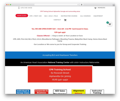 Page generator pro WordPress plugin - www.cprtrainingschool.com