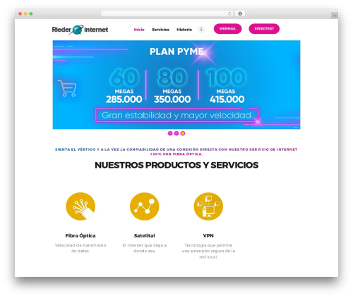 Theme WordPress MaxiNet - rieder.net.py
