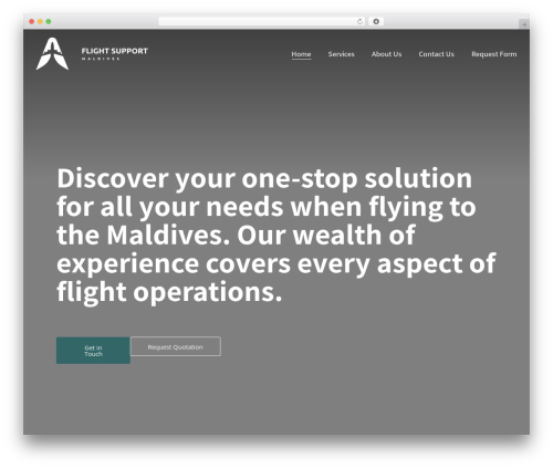 WordPress theme Wireframe Framework - fsmaldives.com