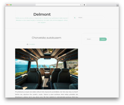 WordPress theme Fora - delmont.cz WordPress theme Fora - delmont.cz