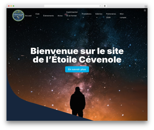 WordPress theme Space Exploration Pro - etoile-cevenole.fr