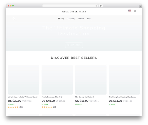 WordPress theme Botticelli - megaoffervault.shop