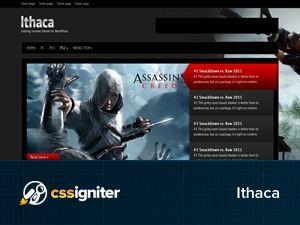 WordPress theme Ithaca (html5 version)