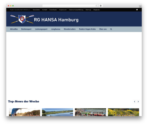 WordPress theme Sport - rghansa.de