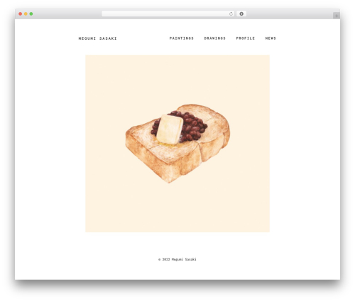 FREE Screen Responsive WordPress Theme theme WordPress - sasaki-megumi.com