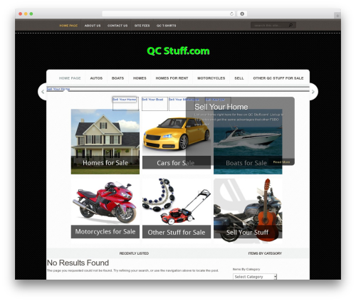QC Stuff.com WordPress theme - qcstuff.com